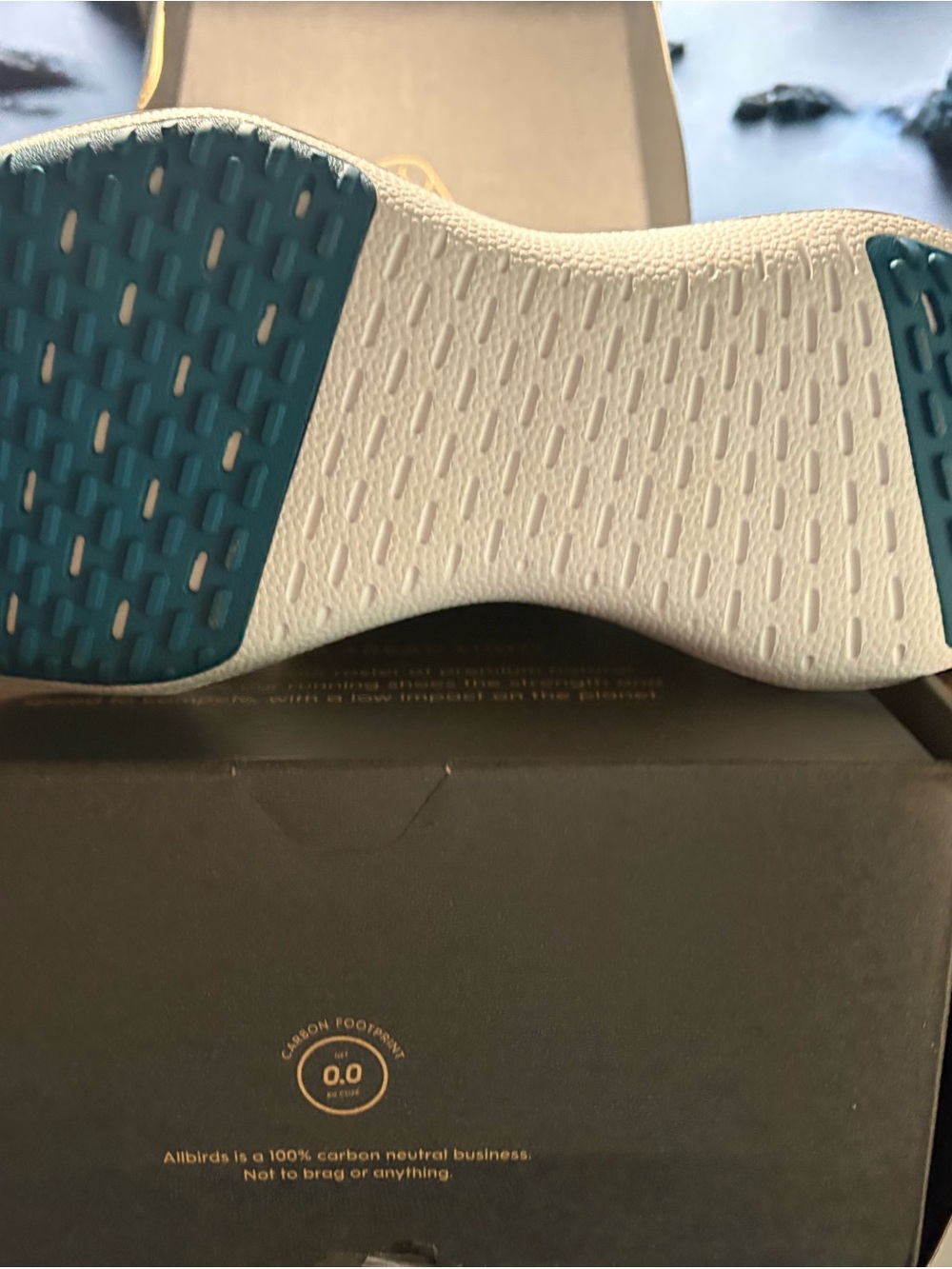 allbirds wool Dasher Mizzle Denail (light blue Sneaker with Blue Outsole Accents
